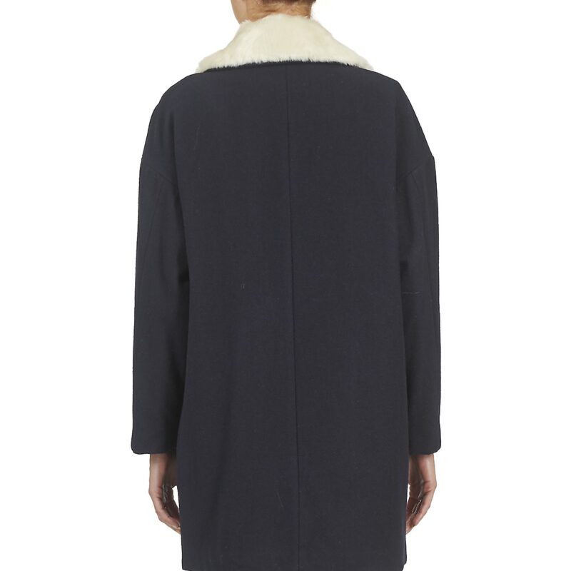 Mantella  Naf Naf  AVINA  Blu -  Mantelle Donna - 5