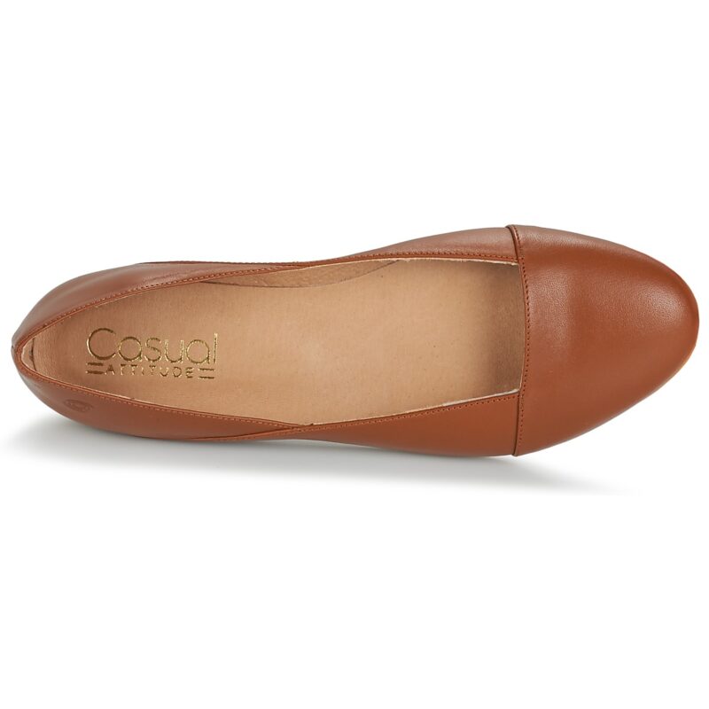 Casual Attitude Ballerines marron pour femmes TOBALO - 6