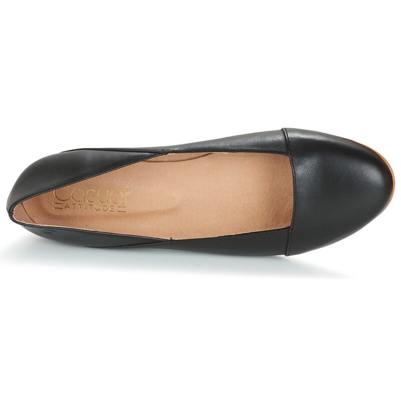 Casual Attitude Ballerines noires TOBALO pour femmes - 6
