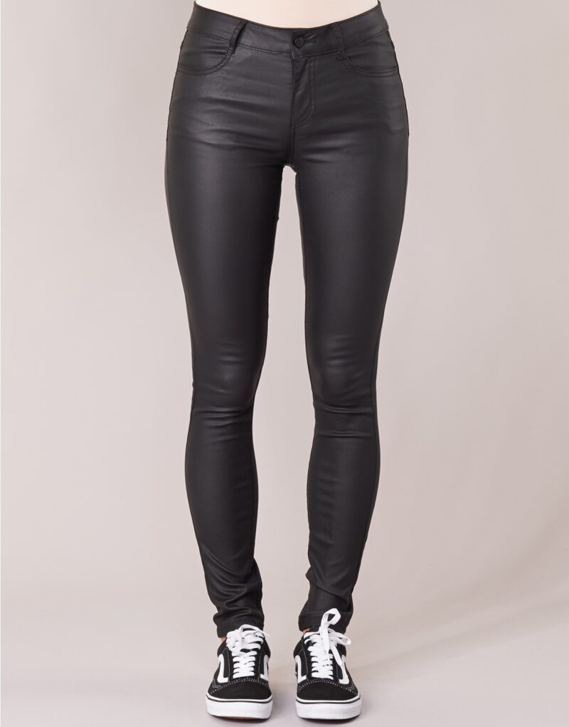 Jeans Slim  Vila  VICOMMIT  Nero Jeans Slim Donna - 4