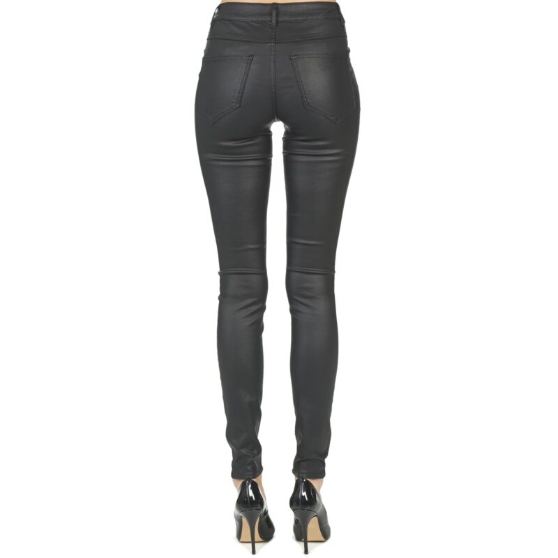 Jeans Slim  Vila  VICOMMIT  Nero Jeans Slim Donna - 7