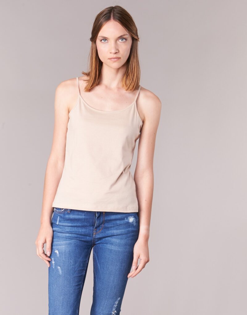 Top BOTD FAGALOTTE Beige Top Donna - 2