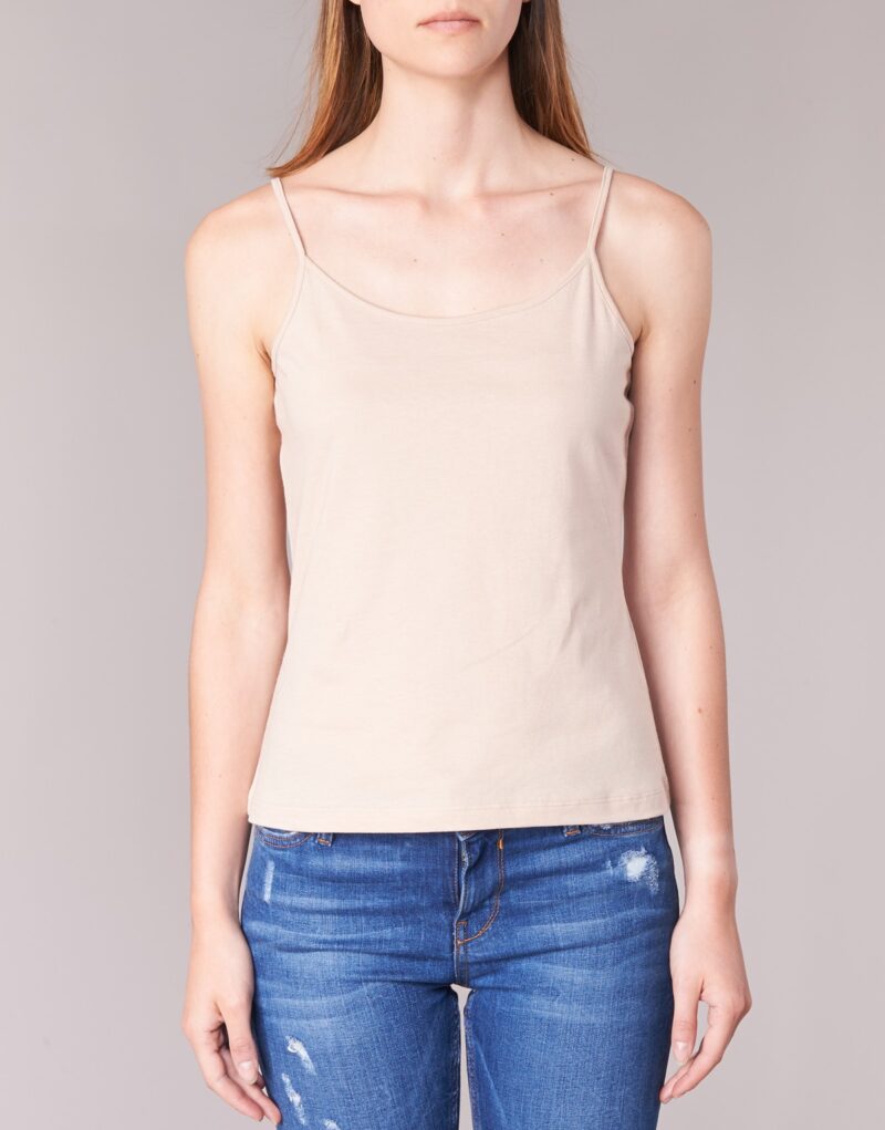 Top BOTD FAGALOTTE Beige Top Donna - 4
