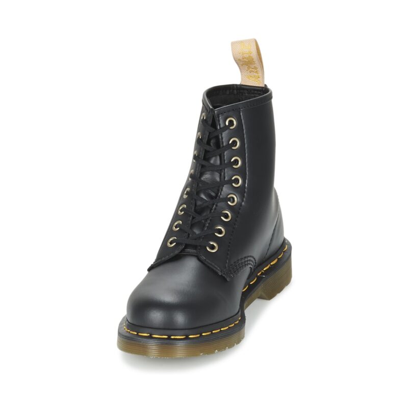 Dr. Martens VEGAN 1460 BLACK FELIX RUB OFF Nero Stivaletti Uomo - 3
