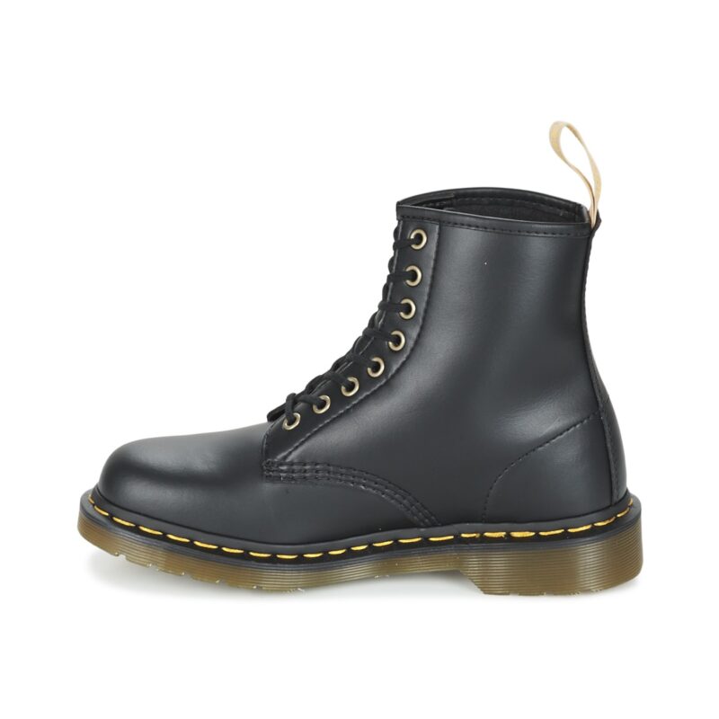 Dr. Martens VEGAN 1460 BLACK FELIX RUB OFF Nero Stivaletti Uomo - 4
