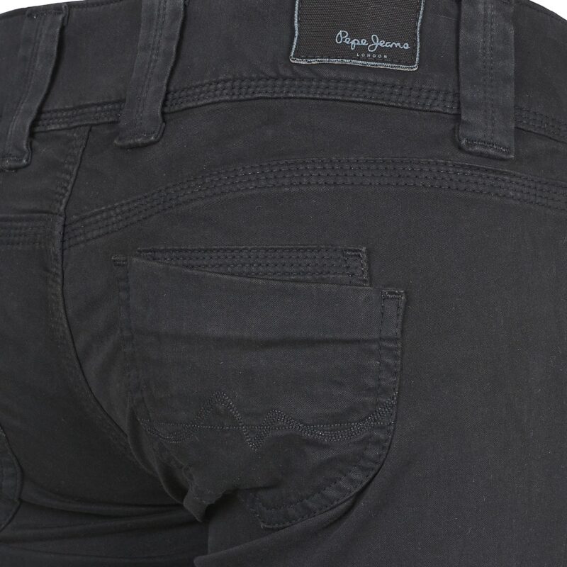 Pantaloni slim  Pepe jeans  VENUS  Nero -  Pantaloni slim Abbigliamento Donna - 8