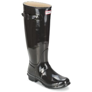 Hunter  WOMEN'S ORIGINAL TALL GLOSS  Nero -  Stivali da pioggia Donna