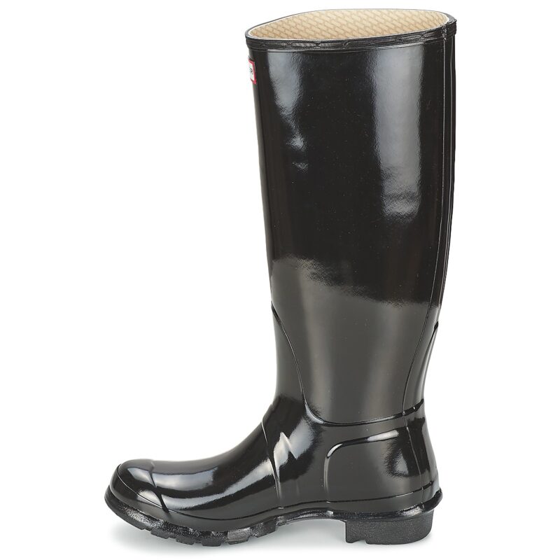 Hunter WOMEN'S ORIGINAL TALL GLOSS Black Rain Boots Women - 4
