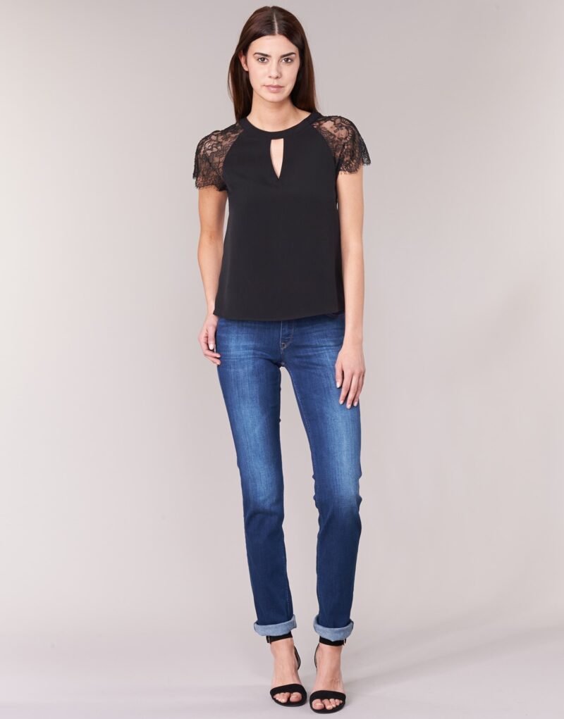 Jeans Lee MARION STRAIGHT Blu Jeans Donna - 2
