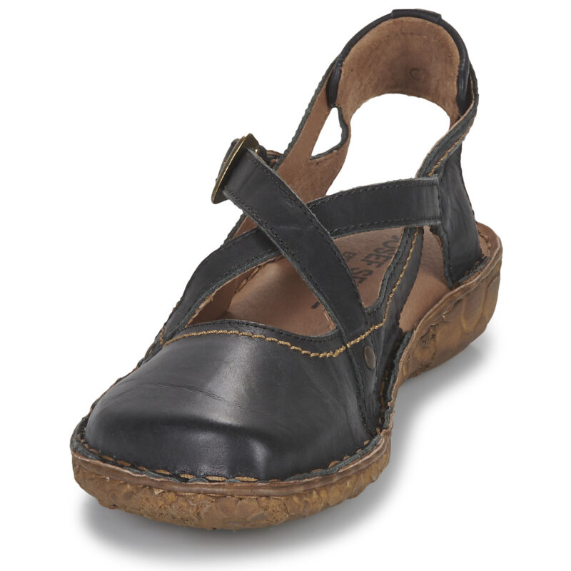 Josef Seibel ROSALIE 13 Schwarze Damen-Ballerinas - Gr&ouml;&szlig;e 3