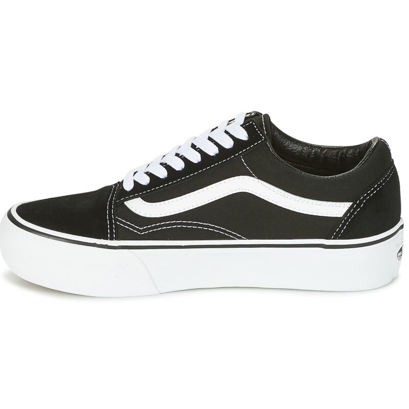 Zapatillas bajas Vans UA OLD SKOOL PLATFOR negras para mujer - 4