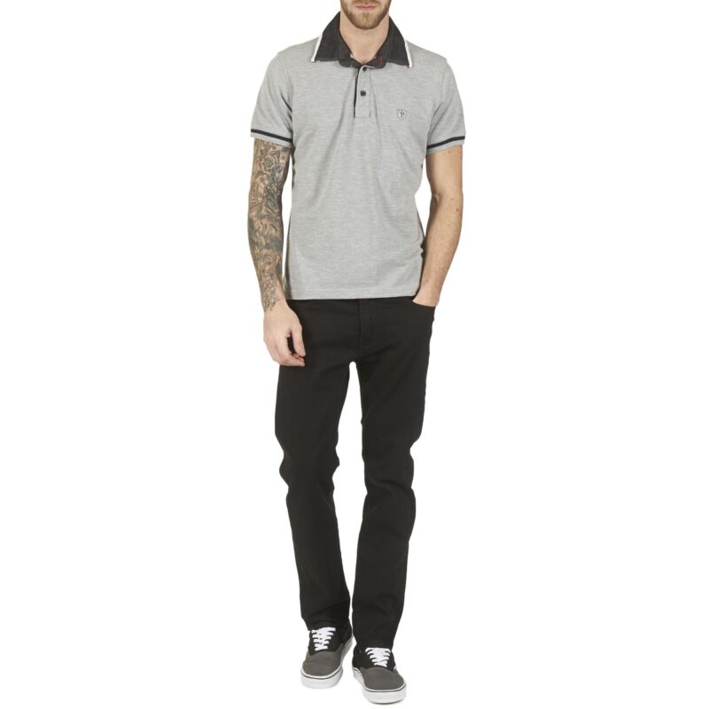 Jean fusel&eacute; Levis 502 REGULAR TAPERED Jean fusel&eacute; noir pour homme - 2