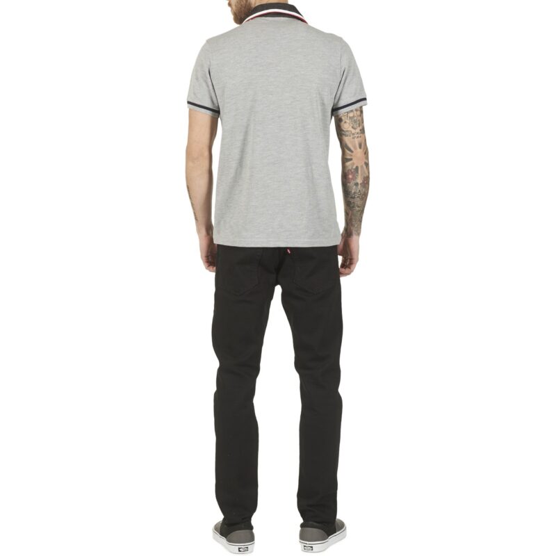 Jean fusel&eacute; Levis 502 REGULAR TAPERED Jean fusel&eacute; noir pour homme - 6