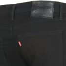 Jean fusel&eacute; Levis 502 REGULAR TAPERED Jean fusel&eacute; noir pour homme - 8