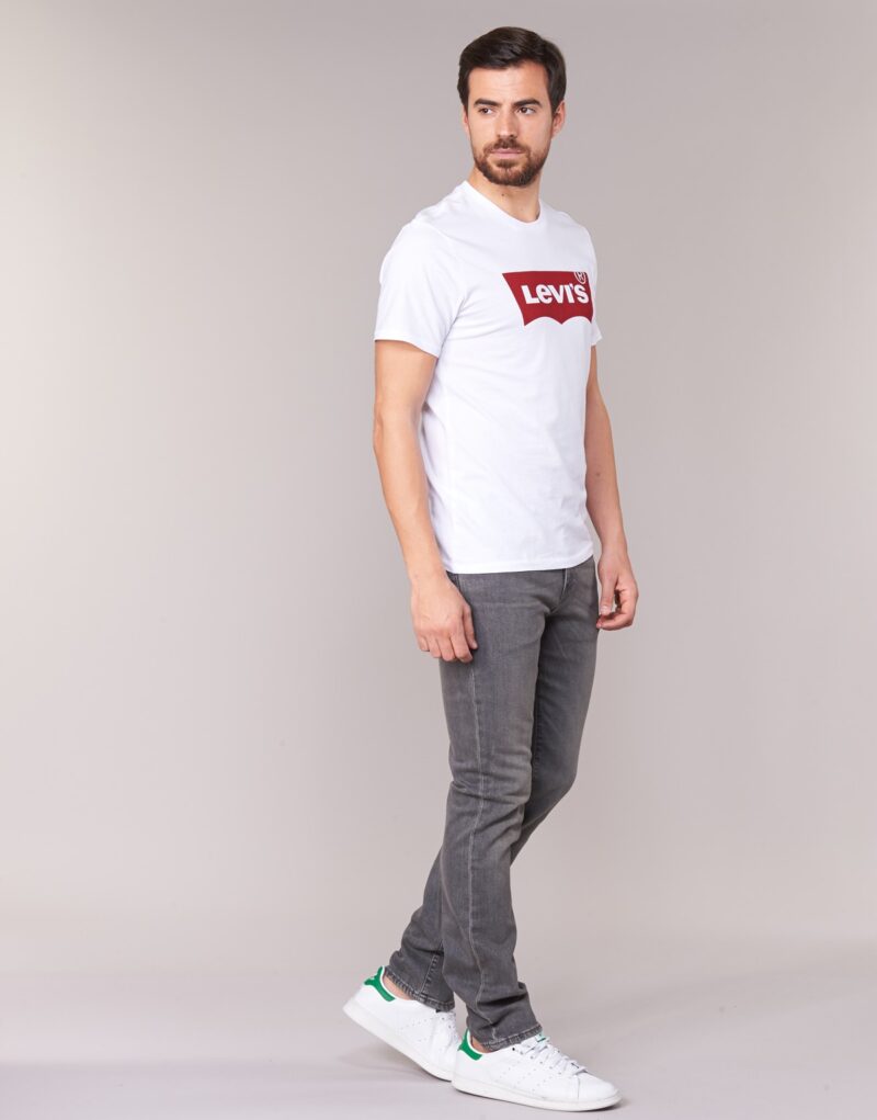 T-Shirt Levis Wei&szlig;es Herren-T-Shirt mit kurzem &Auml;rmel und Grafikprint - 3