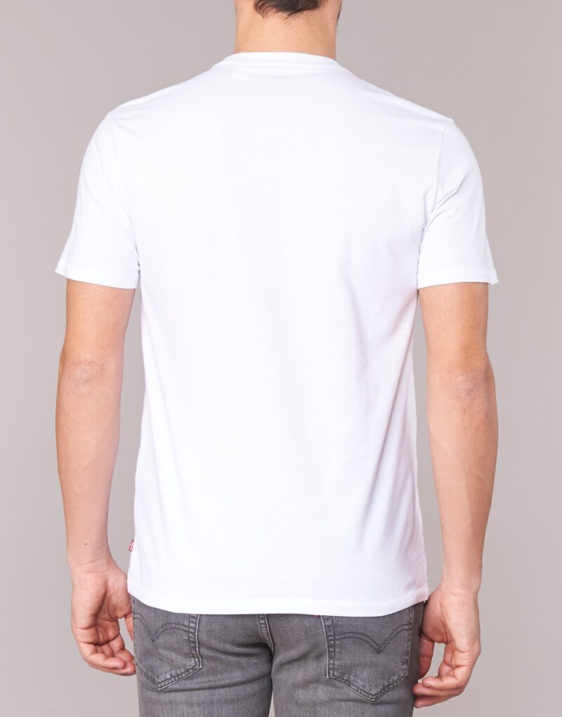 T-Shirt Levis Wei&szlig;es Herren-T-Shirt mit kurzem &Auml;rmel und Grafikprint - 5