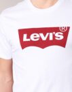T-Shirt Levis Wei&szlig;es Herren-T-Shirt mit kurzem &Auml;rmel und Grafikprint - 6