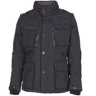 Parka Schott FIELD Nero Parka Uomo - 1
