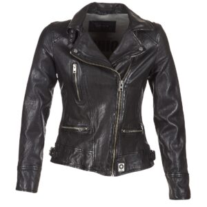 Giacca in pelle  Oakwood  VIDEO  Nero -   Giacche in pelle Donna