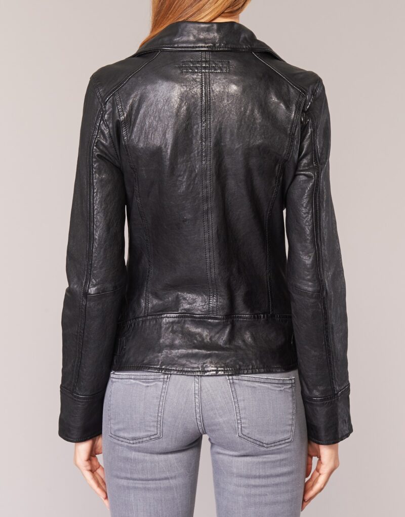 Giacca in pelle Oakwood VIDEO Nero Giacche in pelle Donna - 5