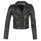 Lederjackeelle Oakwood YOKO Schwarze Jacken in pelle Frau - 1