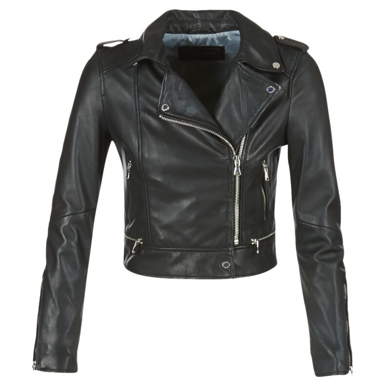 Lederjackeelle Oakwood YOKO Schwarze Jacken in pelle Frau - 1