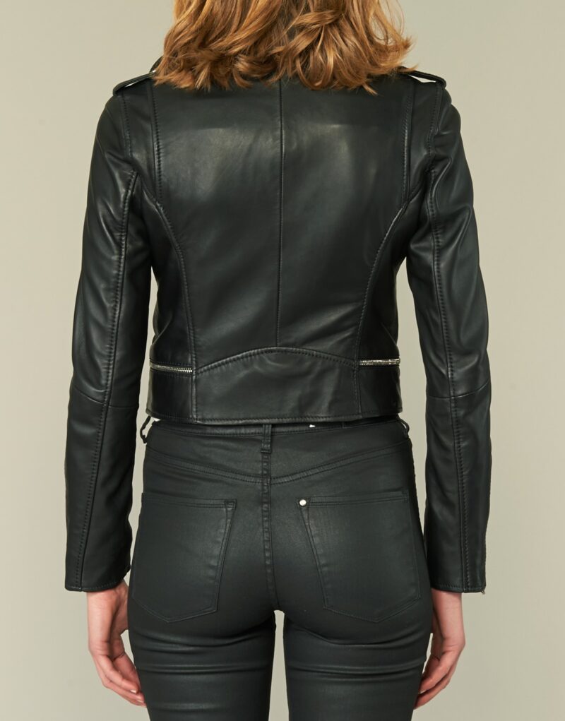 Lederjackeelle Oakwood YOKO Schwarze Jacken in pelle Frau - 5