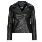 Giacca in pelle Betty London IGADITE Nero Giacche in pelle Donna - 1