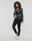 Giacca in pelle Betty London IGADITE Nero Giacche in pelle Donna - 3