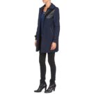 Mantella Naf Naf BAUNS Blu Mantelle Donna - 4