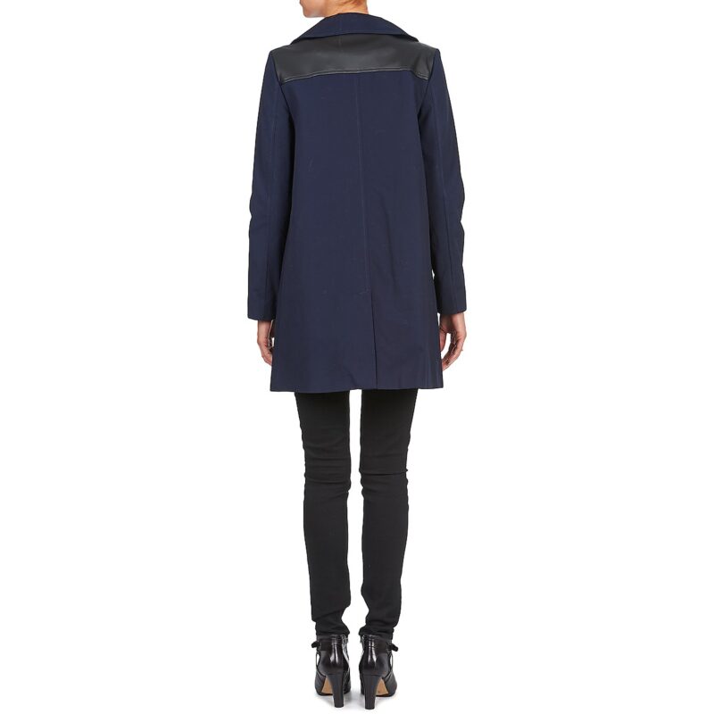 Mantella Naf Naf BAUNS Blu Mantelle Donna - 6