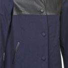 Mantella Naf Naf BAUNS Blu Mantelle Donna - 7
