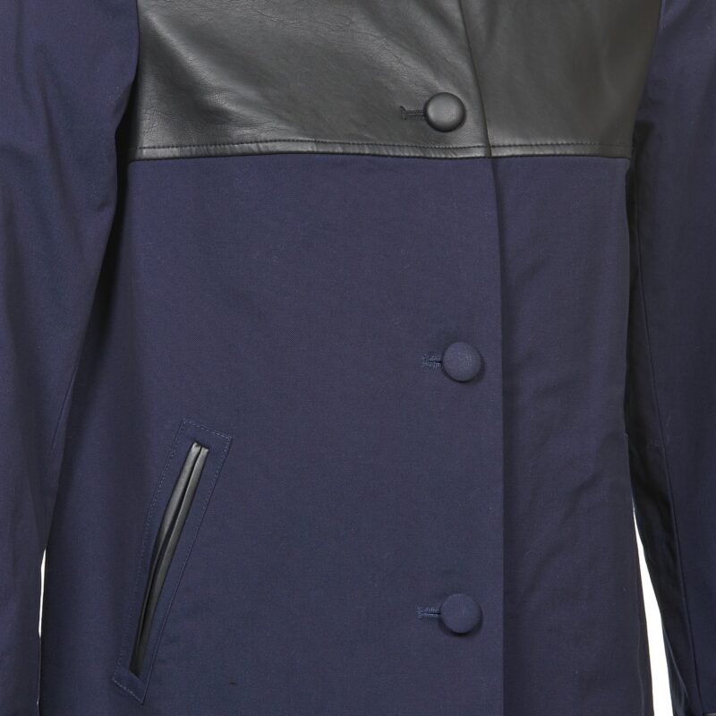Mantella Naf Naf BAUNS Blu Mantelle Donna - 7