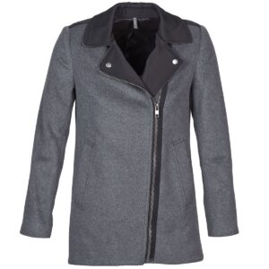 Mantella  Naf Naf  ARNO  Grigio -  Mantelle Donna