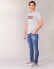 T-shirt Levis T-shirt &agrave; manches courtes gris pour homme avec motif imprim&eacute; - 3