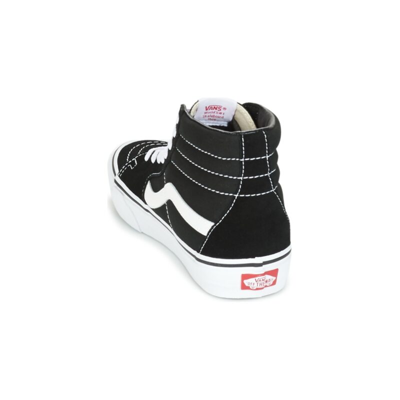Vans SK8-Hi Nero Sneakers alte Donna - 5