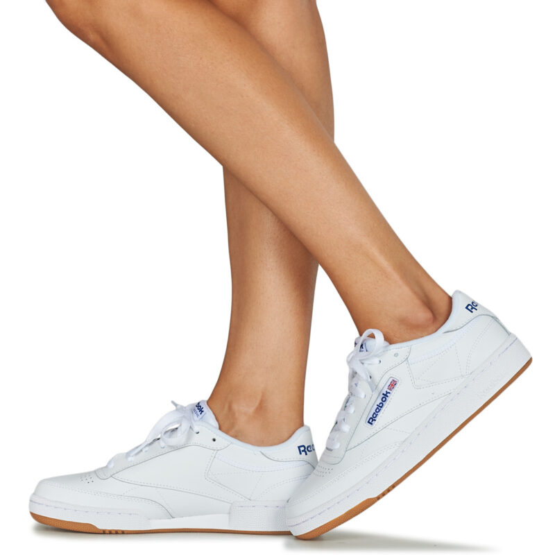 Zapatillas bajas Reebok Classic CLUB C 85 blancas para mujer - 8