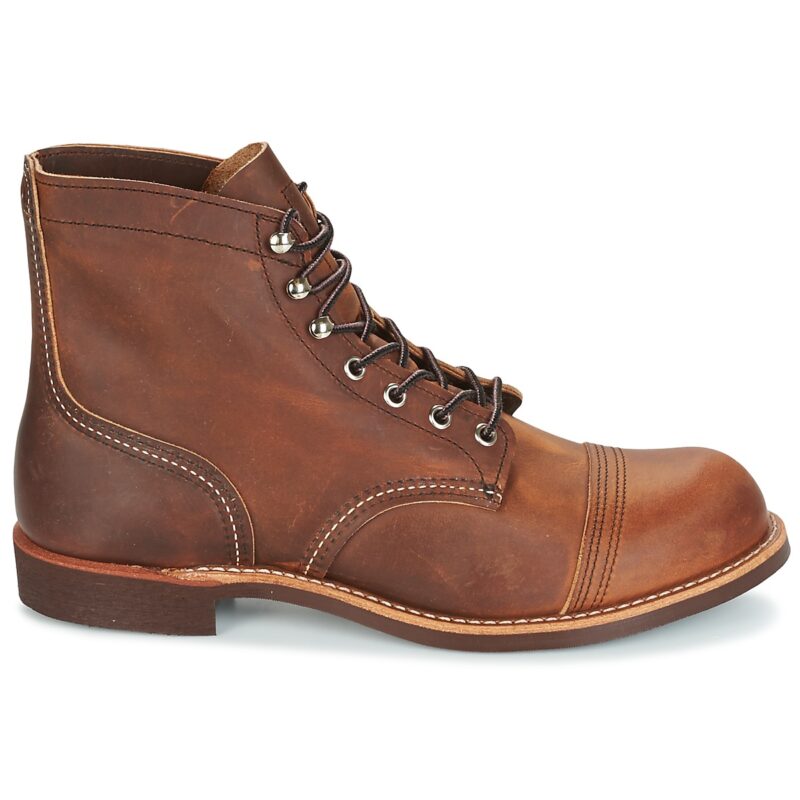 Red Wing IRON RANGER Copper / Rough Brown Men's Ankle Boots - 2
