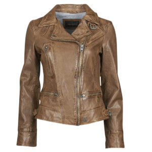Giacca in pelle  Oakwood  VIDEO  Marrone -   Giacche in pelle Donna