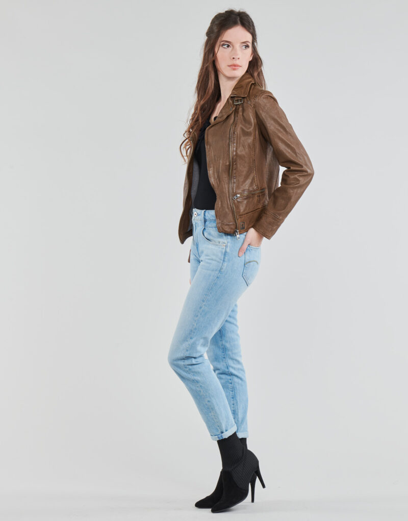 Giacca in pelle Oakwood VIDEO Marrone Giacche in pelle Donna - 3