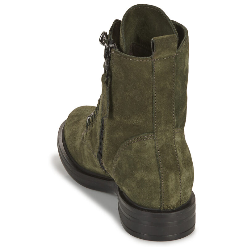 Mjus CAFE CHAIN ​​Khaki Women's Ankle Boots - 5