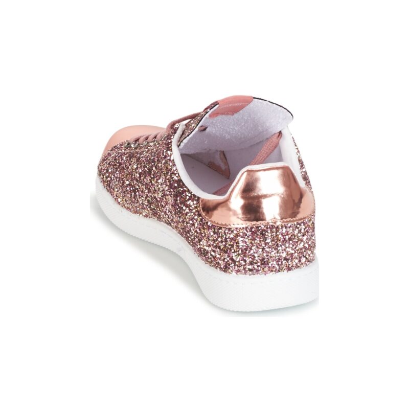 Victoria DEPORTIVO BASKET GLITTER Rose Baskets basses Femme - 5