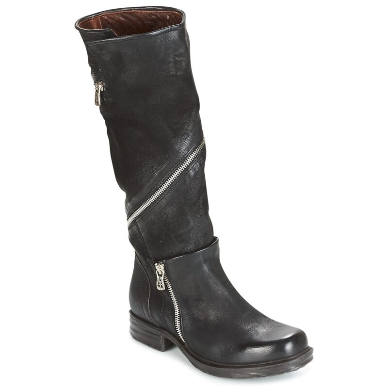 Airstep / A.S.98  SAINT EC ZIP  Nero -  Stivali bassi  Donna - 1