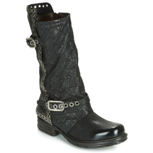 Airstep / A.S.98  SAINT EC BUCKLE  Nero -  Stivali bassi  Donna