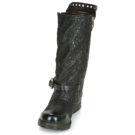 Airstep / AS98 SAINT EC BUCKLE Schwarze Stiefeletten f&uuml;r Damen - Gr&ouml;&szlig;e 3