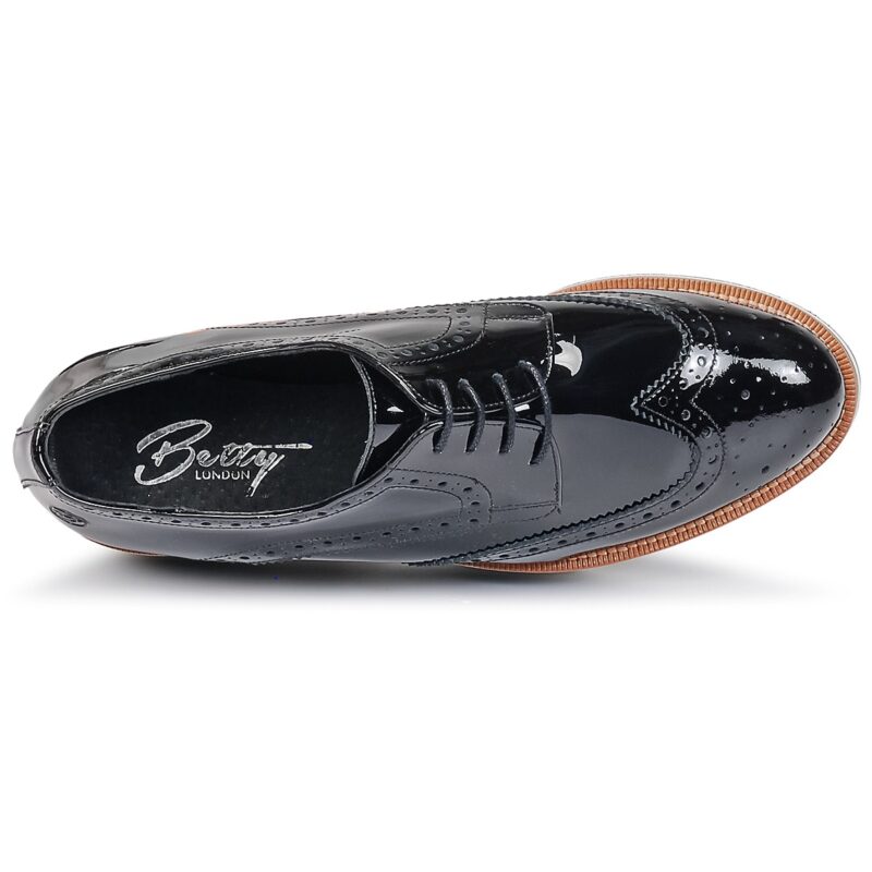 Betty London HENRIETTE Nero Derby Donna - 6