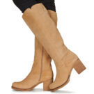 Casual Attitude HAPI Beige Heeled Boots Women - 8