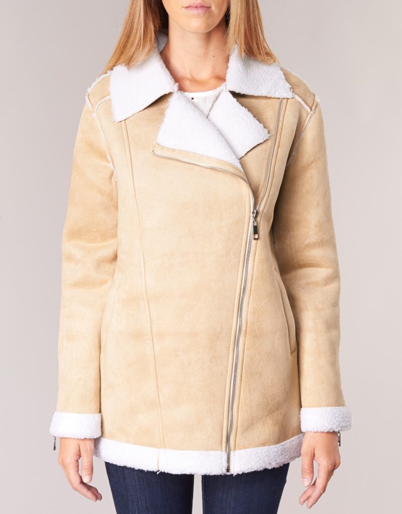 Mantella Betty London HARMI Beige Mantelle Donna - 4