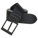 Taille Levis Ceintures pour hommes ASHLAND GUN METAL noires - 1