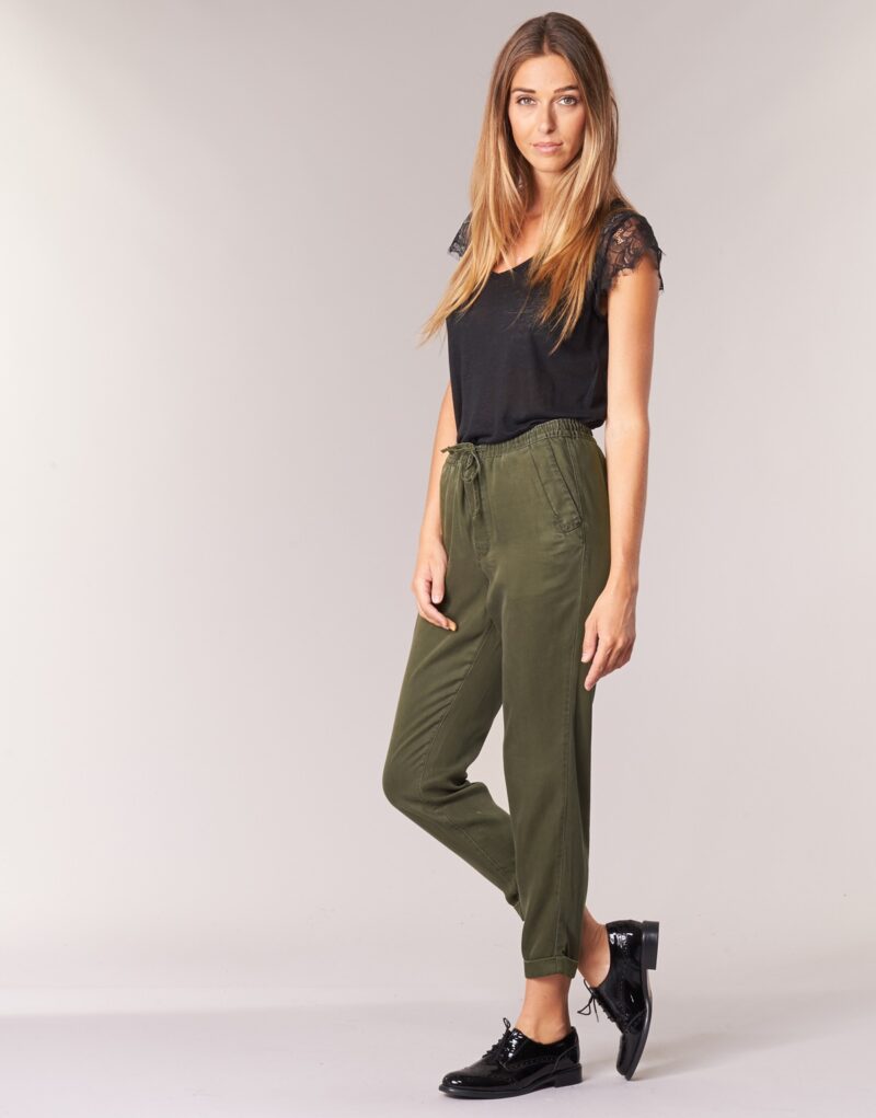 Pantaloni morbidi / Pantaloni alla zuava G-Star Raw BRONSON SPORT WMN Kaki Pantaloni morbidi / Pantaloni alla zuava Donna - 3